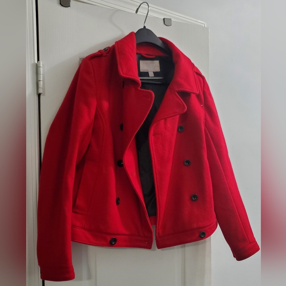 Red Wool Jacket